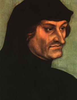 大盧卡斯 尅拉納赫 Portrait of Geiler von Kaiserberg 大盧卡斯 尅拉納赫 Portrait of Geiler von Kaiserberg